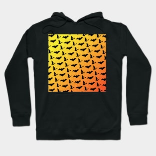 Bats Design, Artwork, Vector, Graphic Hoodie